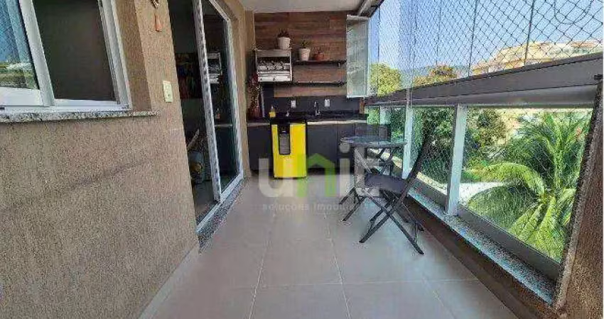 Apartamento com 2 dormitórios à venda, 94 m² por r$ 590.000,00 - maravista - niterói/rj
