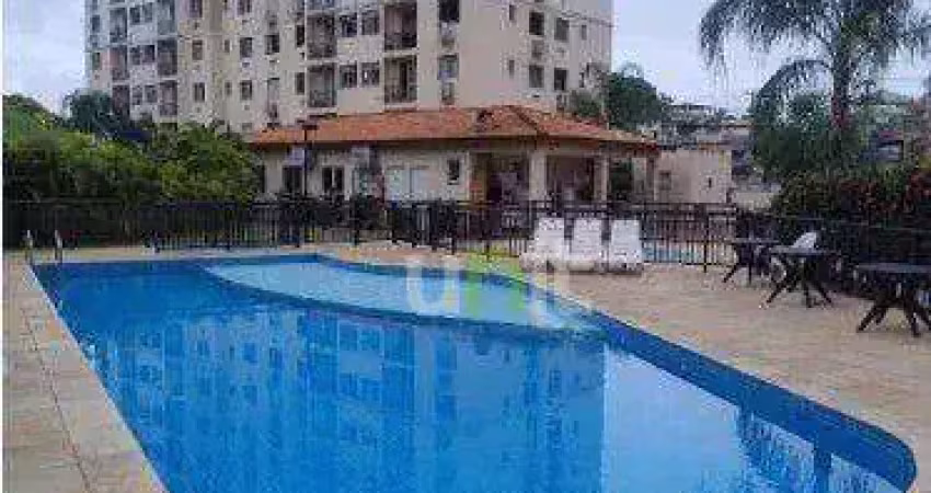 Apartamento com 2 dormitórios à venda, 48 m² por r$ 235.000,00 - venda da cruz - são gonçalo/rj