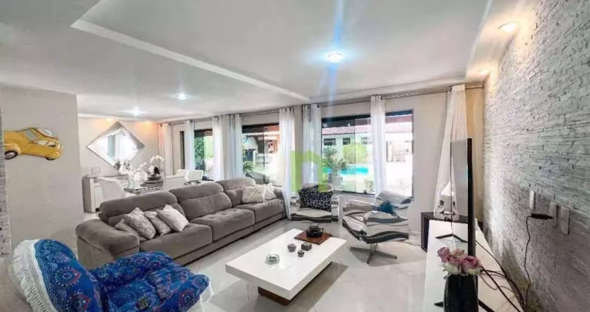 Casa com 4 dormitórios à venda, 318 m² por r$ 2.100.000,00 - itaipu - niterói/rj