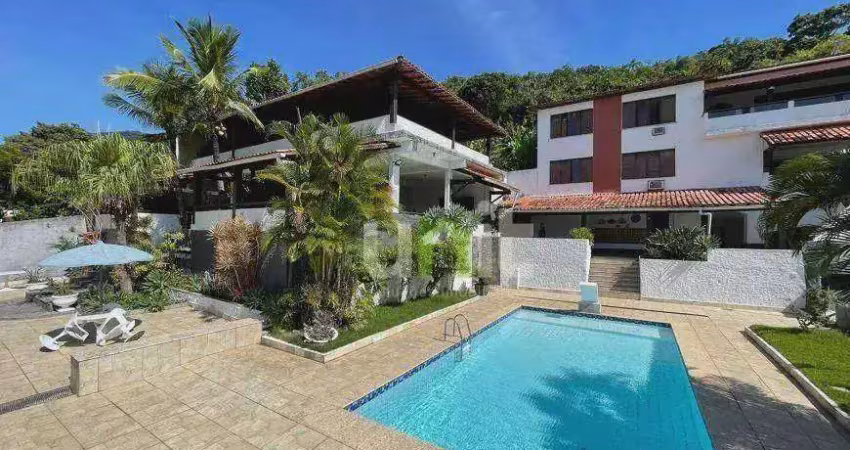 Casa com 4 dormitórios à venda, 1300 m² por r$ 2.800.000,00 - itaipu - niterói/rj