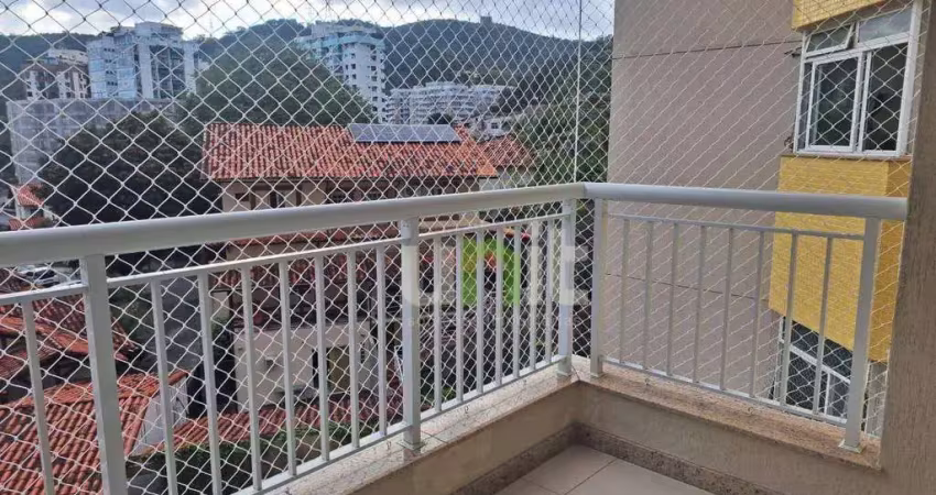Apartamento com 2 dormitórios à venda, 70 m² por r$ 620.000,00 - santa rosa - niterói/rj