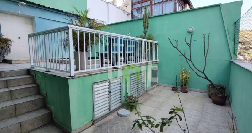 Cobertura com 3 dormitórios à venda, 150 m² por r$ 750.000 - santa rosa - niterói/rj