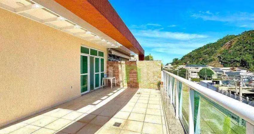 Cobertura com 3 dormitórios à venda, 116 m² por r$ 1.460.000 - itacoatiara - niterói/rj