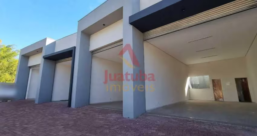 Aluga-se loja nova no bairro central, em mateus leme | juatuba imóveis