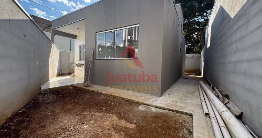 Casa na planta com 2 quartos no bairro Vila Suzana em Mateus Leme|