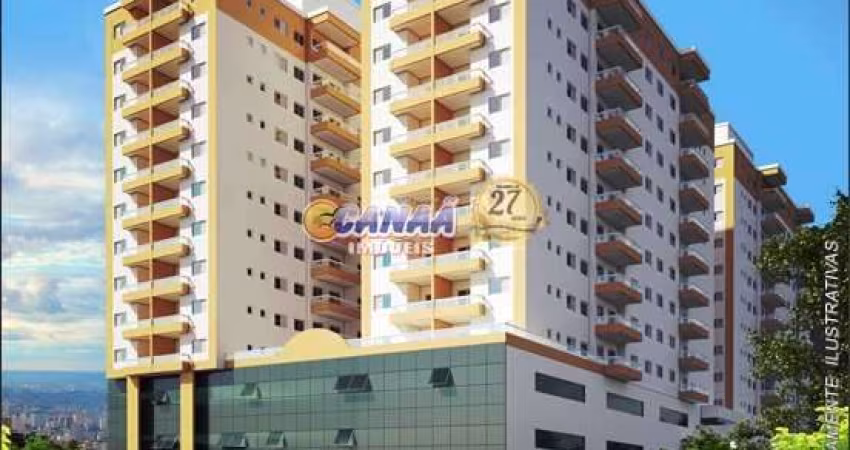 Apartamento com 2 quartos, Boqueirão, Praia Grande - R$ 484 mil, Cod: 8946