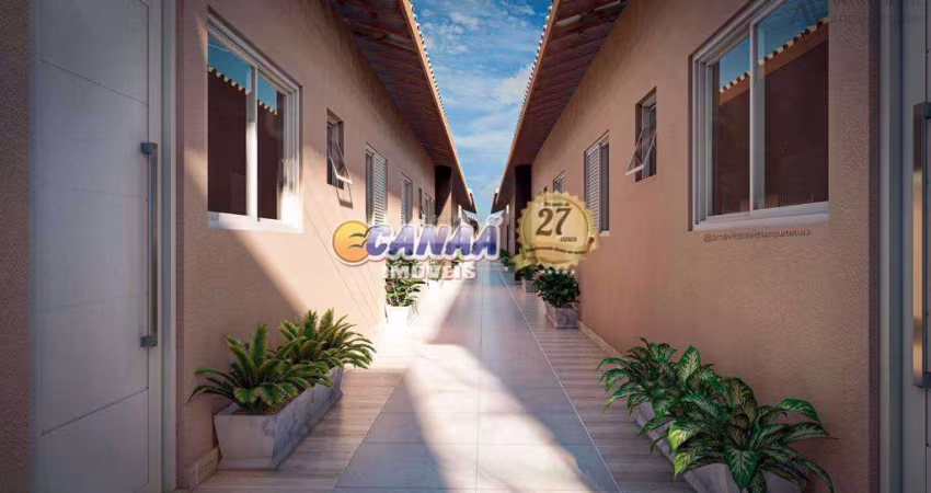 Casa de Condomínio com 2 quartos, Gaivotas, Itanhaém - R$ 269 mil, Cod: 10467