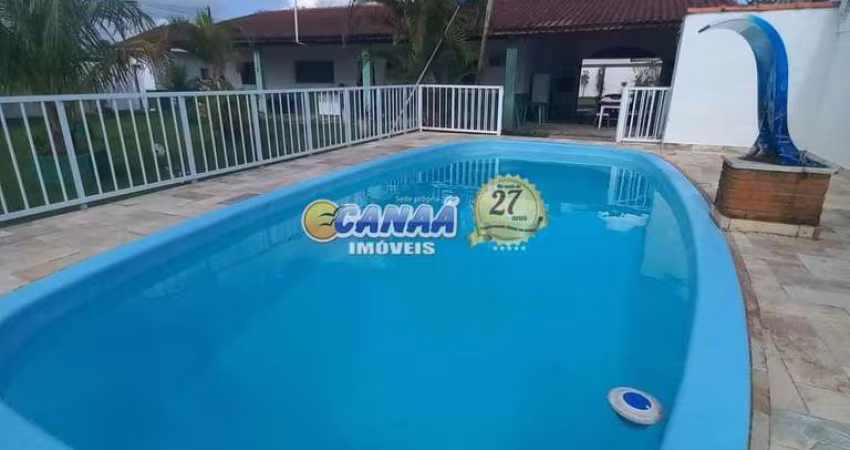 Chácara 3 dorms, piscina em Mongaguá - R$ 550 mil, Cod: 10523