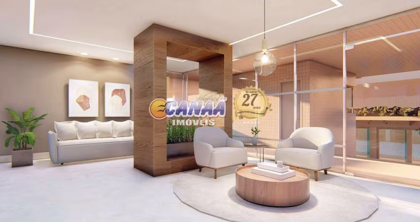 Apartamento com 2 dorms, Vila Anhanguera, Mongaguá - R$ 400 mil, Cod: 11672