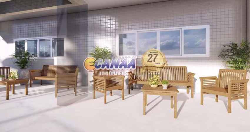 Apartamento com 2 dorms, Vila Anhanguera, Mongaguá - R$ 380 mil, Cod: 11673