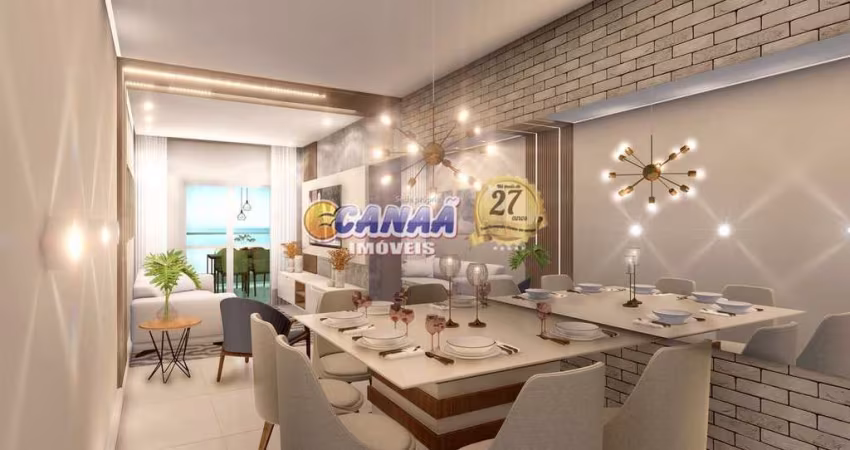 Apartamento com 2 dorms, Centro, Mongaguá - R$ 400 mil, Cod: 11929