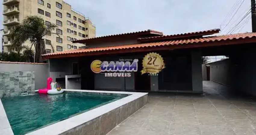 Casa com 3 dorms, Vila Atlântica, Mongaguá - R$ 720 mil, Cod: 12187