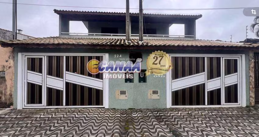 Sobrado com 2 quartos, Balneário Maracanã, Praia Grande - R$ 440 mil, Cod: 12468