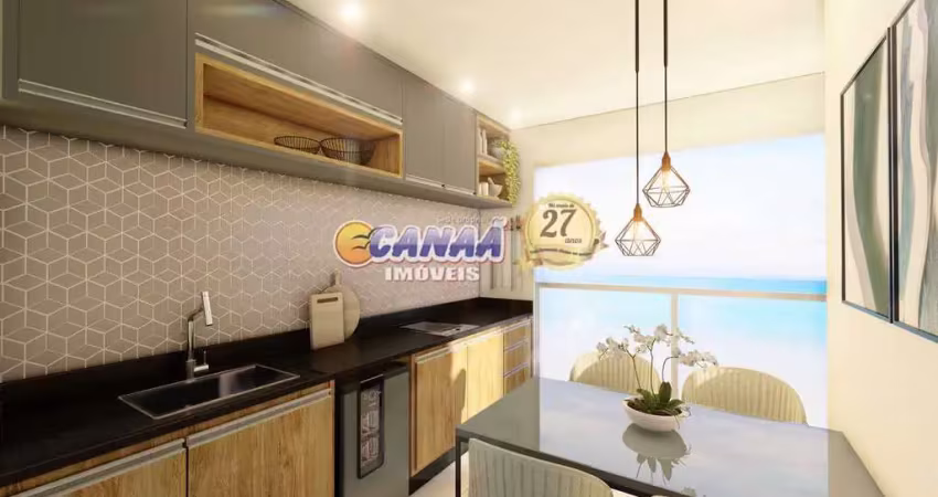 Apartamento com 2 quartos, Centro, Mongaguá - R$ 380 mil, Cod: 12476