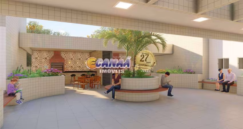 Apartamento com 2 quartos, Centro, Mongaguá - R$ 385 mil, Cod: 12513