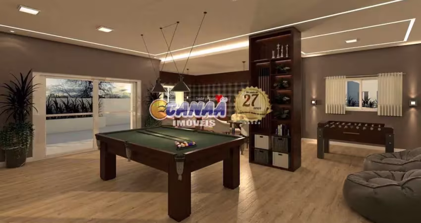 Apartamento com 2 quartos, centro, mongaguá - r$ 500 mil, cod: 10964