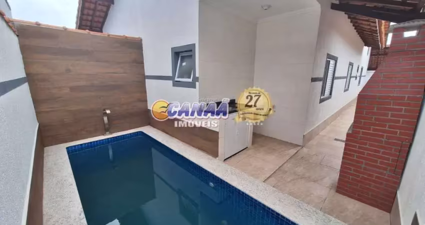Casa com 2 quartos, balneário itaóca, mongaguá - r$ 409 mil, cod: 11982