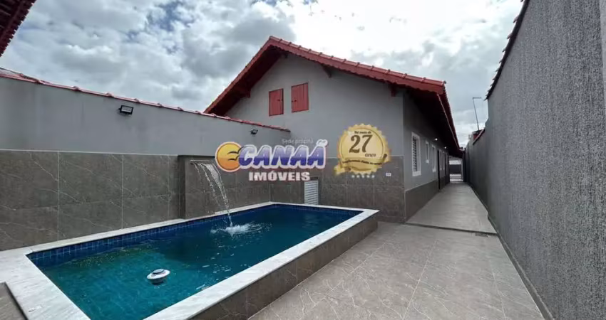 Linda casa à venda em mongaguá-sp com espaço gourmet!!