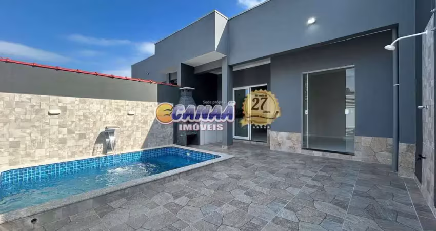 Casa com 2 quartos, parque balneário comodoro, mongaguá - r$ 420 mil, cod: 12309