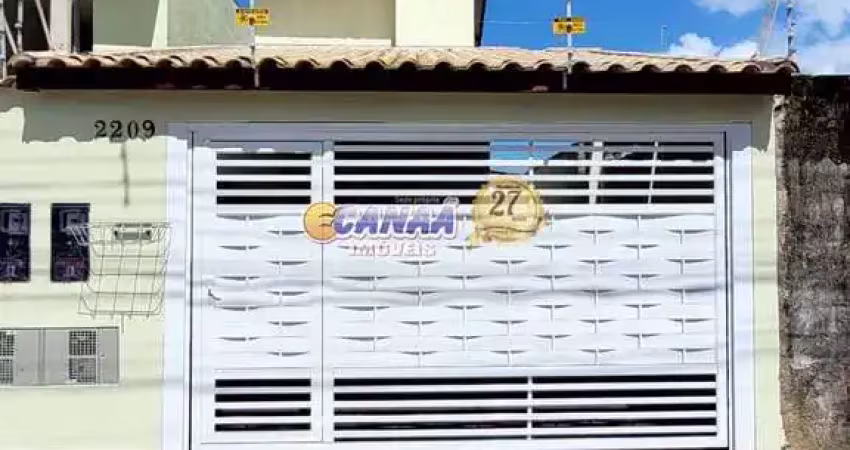 Sobrado com 2 quartos, jussara, mongaguá - r$ 495 mil, cod: 12345