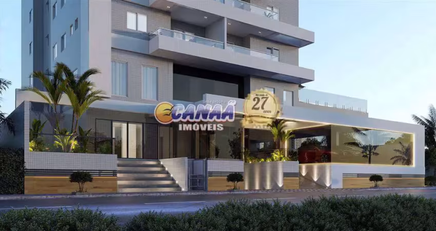 Apartamento com 1 quarto, caiçara, praia grande - r$ 350 mil, cod: 12502
