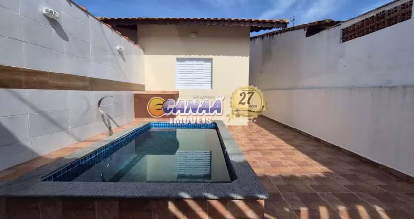 Casa com 2 quartos, jussara, mongaguá - r$ 328 mil, cod: 12583