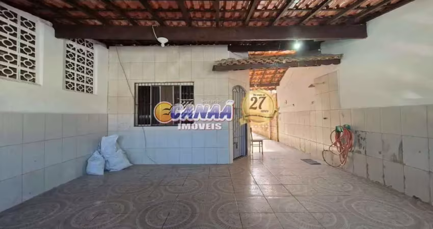 Casa em mongaguá com espaço gourmet - r$ 250 mil, cod: 12631