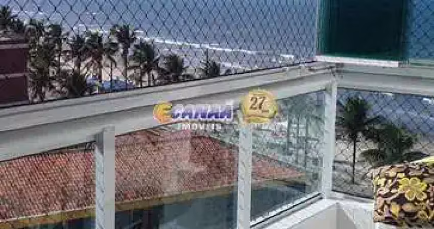 Com varanda vista mar- apartamento à venda em mongaguá-sp!