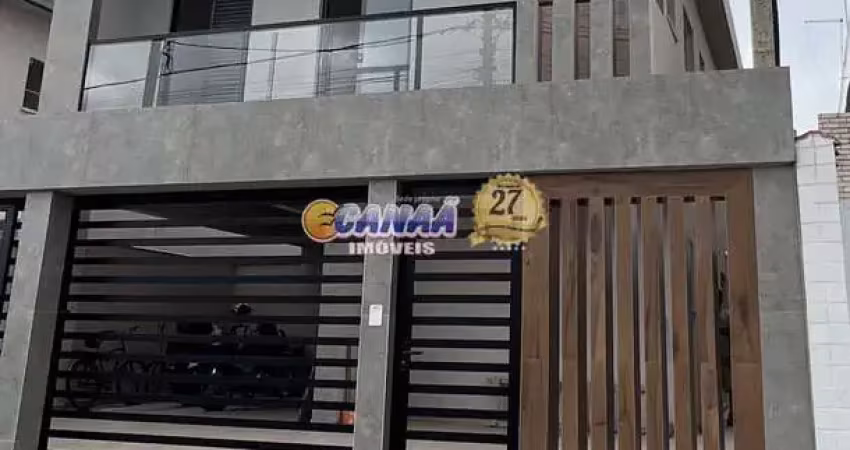 Casa de condomínio com 2 quartos, esmeralda, praia grande - apenas r$ 196 mil