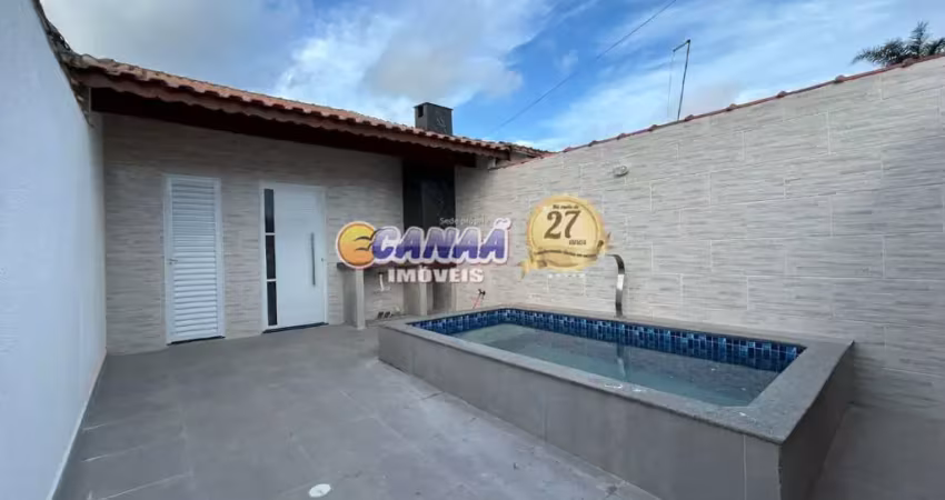 Casa nova á venda com piscina  bairro agenor de campos em mongaguá litoral de sp!!!