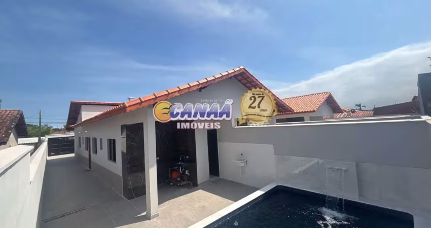 Casa linda à venda com 3 dormitórios em itanhaém – litoral sul de sp