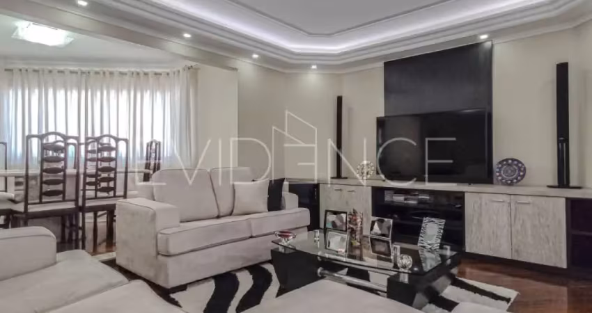 Apartamento mobiliado no tatuapé, 200 metros, 3 vagas, sacada - um por andar