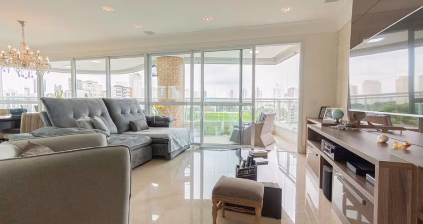 Apartamento de 222 m² no Jardim Anália Franco com Terraço e churrasqueira em Frente ao Parque.