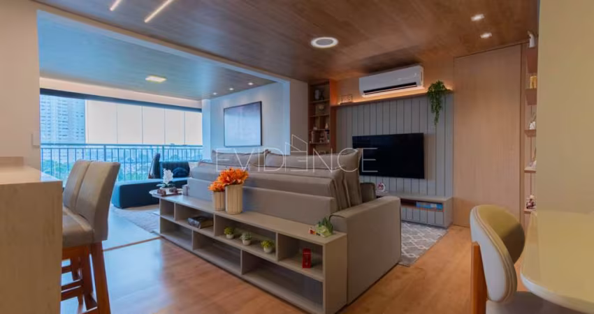 Apartamento à venda no Tatuapé com 3 dormitórios (3 suítes), Vranda Gourmet e 110 m²