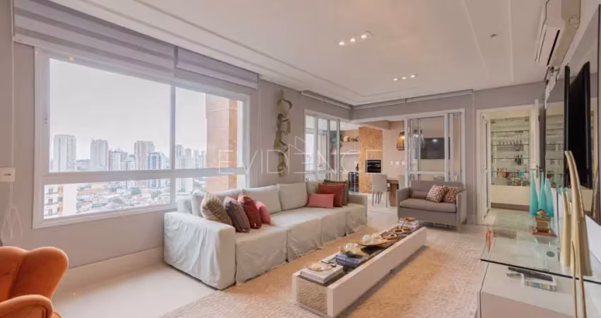 Apartamento à venda no Tatuapé, São Paulo com 157 metros e VARANDA GOURMET
