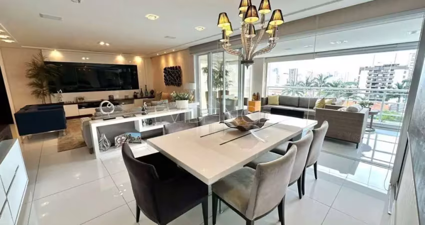 Apartamento para locação no tatuapé com varanda gourmet e 225 m² de área útil