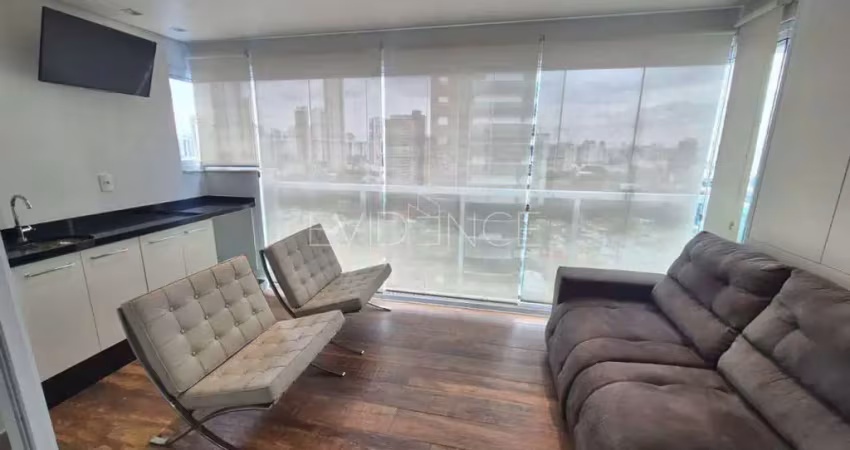 Apartamento mobiliado para locação no vision anália franco