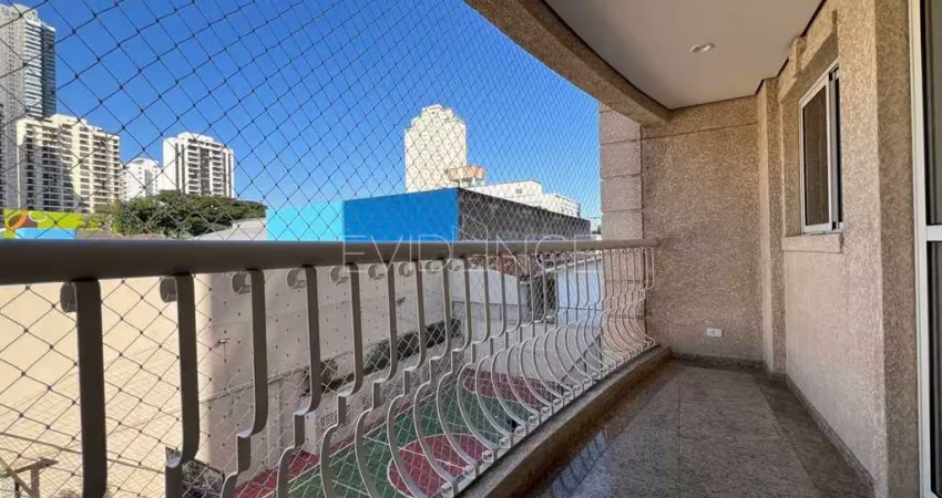 Apartamento para locação com 123 m² de área útil construída e 3 suítes no bairro tatuapé