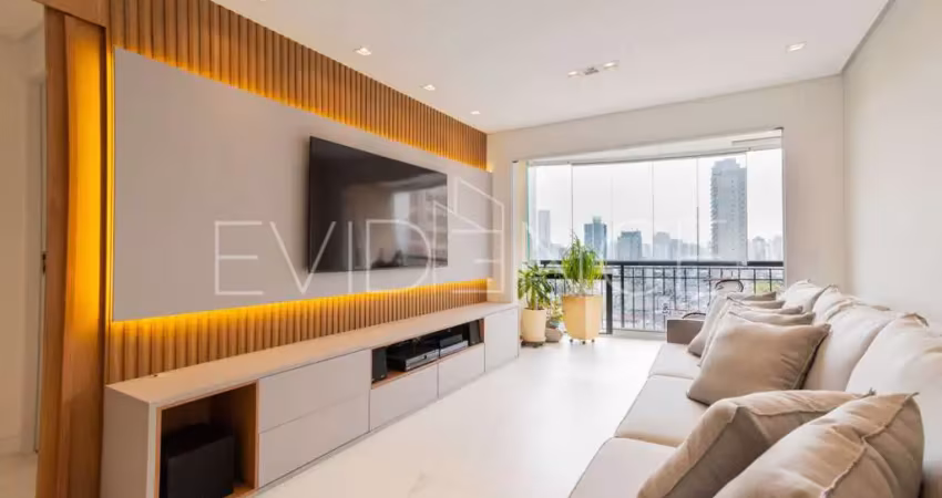 Apartamento à venda com 2 dormitórios e 2 vagas no tatuapé
