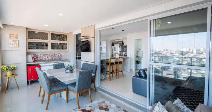 Apartamento à venda com 3 suítes na mooca - 107 metros - varanda gourmet