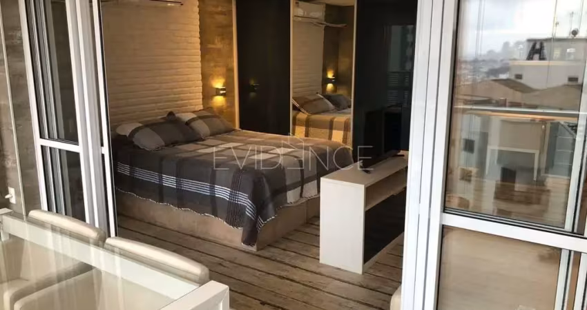 Apartamento para locação no bairro jardim anália franco - mobiliado - 53 m²