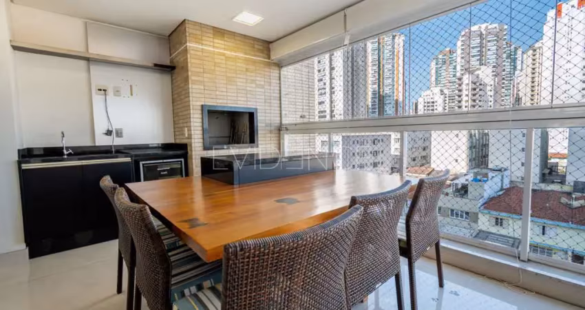 Apartamento à venda no anália franco com 142 m² e 3 vagas - varanda gourmet