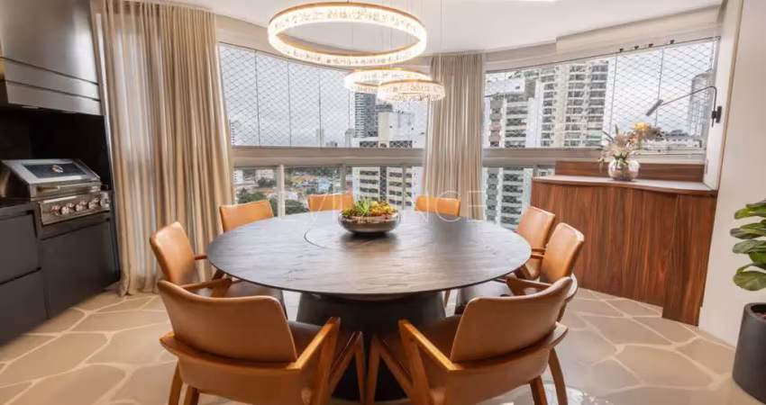Apartamento à venda no bairro jardim anália franco com 131 metros - varanda gourmet