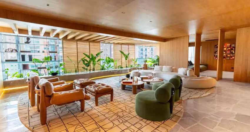 Apartamento à venda no tatuapé com 425 m² - 5 suítes - 7 vagas - condomínio modigliani