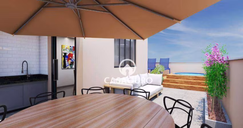 Cobertura à venda, 128 m² por R$ 889.000,00 - Horto - Belo Horizonte/MG