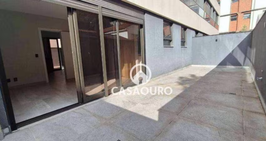 Apartamento com 1 quarto à venda, 117 m²  - Lourdes - Belo Horizonte/MG