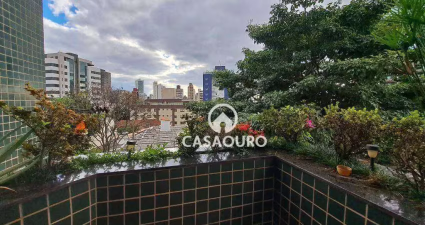 Apartamento com 3 quartos à venda, 125 m²  - serra - belo horizonte/mg
