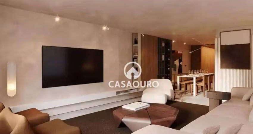 Apartamento com 4 quartos à venda, 151 m²  - funcionários - belo horizonte/mg