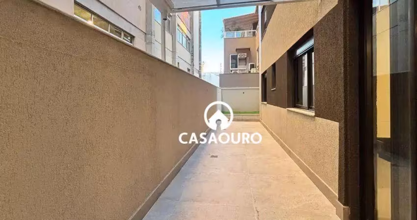 Apartamento garden com 2 quartos à venda, 117 m² - santo agostinho - belo horizonte/mg.