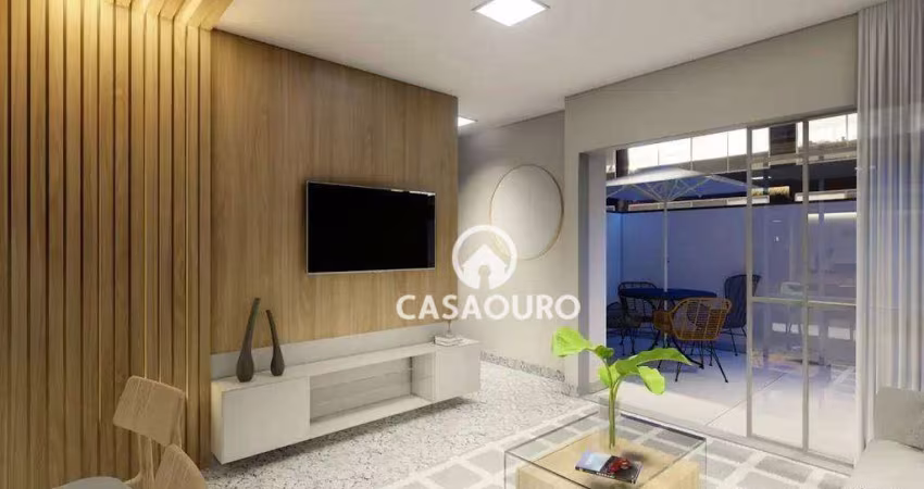 Área Priv. de 2 quartos no bairro Anchieta